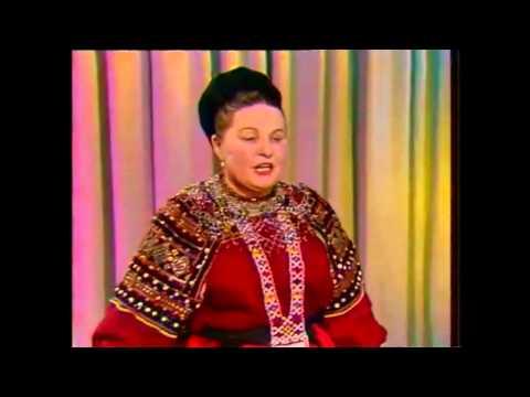 Поет Мария Мордасова 1977 Russian Folk Songs частушки