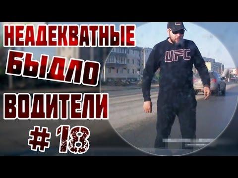 Неадекватные быдло водители #18